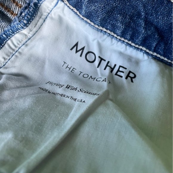 MOTHER |  The Tomcat Jeans (Playing With Scissors) Size 32 NWT - Picture 9 of 12
